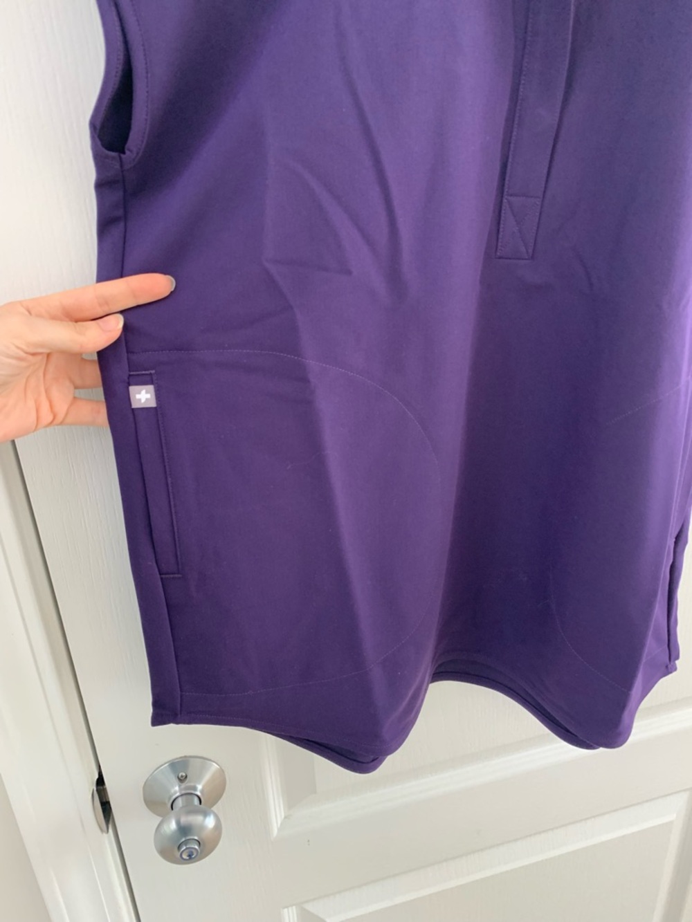 FIGS PURPLE JAM RAFAELA OVERSIZED TOP - Picture 8 of 14
